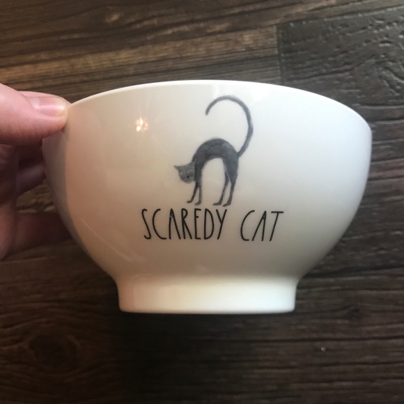 Rae Dunn Other - Rae Dunn Scaredy Cat Halloween Bowl